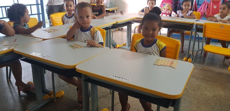 Escolas Municipais recebem novos mobiliários.